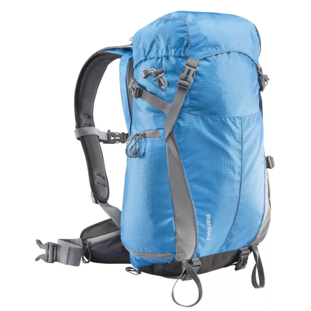 mantona Elements Outdoor Rucksack und Kameratasche mit Regenschutzhülle