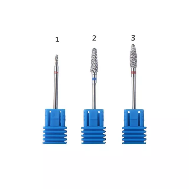 Cuticle Cleaner Tungsten Steel Nail Drill Bit Grinding Head Universal Manicure