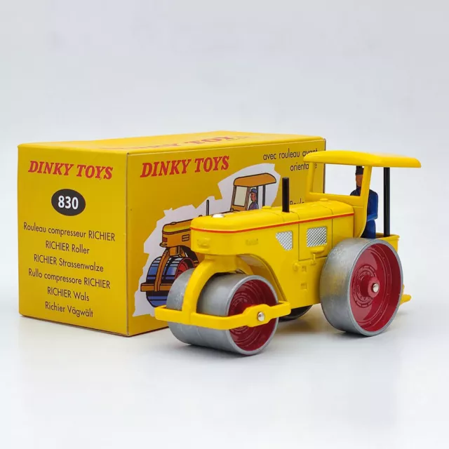 Atlas Dinky toys 830 Rouleau Compresseur Richier Diecast Models Collection Auto