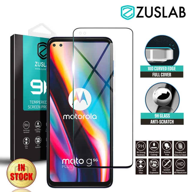 For Motorola Moto G 5G Plus Zuslab Full Coverage Tempered Glass Screen Protector