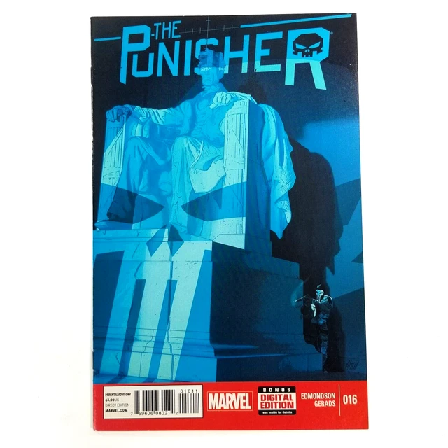 Punisher #16, Marvel Comics 2015, Nathan Edmondson, Mitch Gerads, VF+