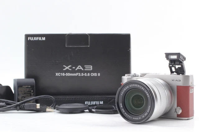 [Near MINT+++ in Box] Fujifilm X-A3 24.2 MP Mirrorless Camera w/Lens From JAPAN