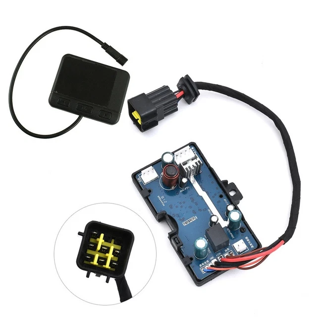 Bouton De Chauffage De Stationnement 12V/24V, Interrupteur De Commande, Chauffage à Air Et Pour Voiture Et Camion, Synchronisation Universelle