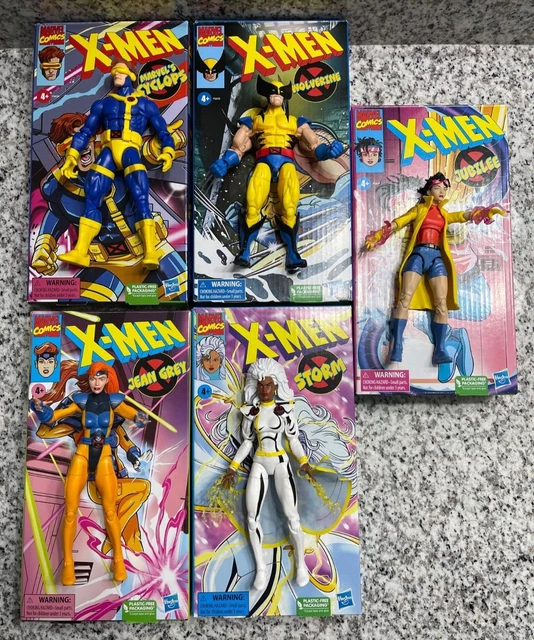 MARVEL LEGENDS X MEN Animated TAS VHS Storm Jubilee Jean Grey Cyclops marvel-legends-x-men-animated-tas-vhs-storm-jubilee-jean-grey-cyclops