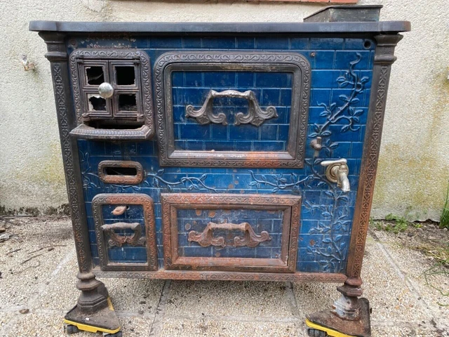 CUISINIÈRE À BOIS ancienne FAURE EUR 170,00 - PicClick FR