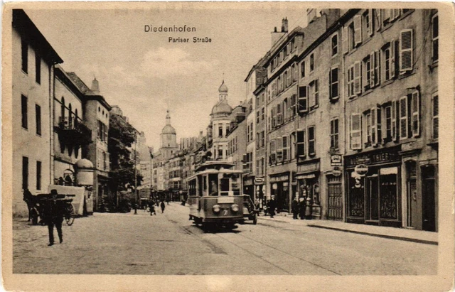 CPA AK DIEDENHOFEN - Pariser Strasse (474156)