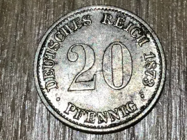 20 Pfennig Kaiserreich 1873 - 1877 J.5