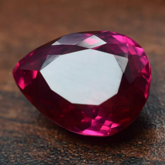 Extremely Rare Pink Sapphire Pear Cut 10.85 Ct NATURAL CERTIFIED Loose Gemstone 2