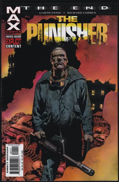 Marvel Comics THE PUNISHER: THE END #1 Garth Ennis 2004 VF!