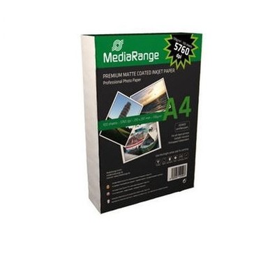 Agfa MediaRange A4 CARTA FOTOGRAFICA PAT OPACA 130g 100 fogli MRINK101 