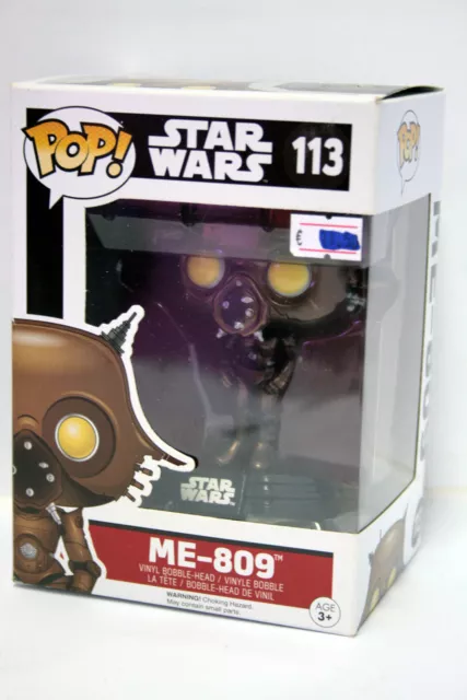 Funko Pop Star Wars 113 Me-809 Nuovo Sigillato New Factory Sealed 66424