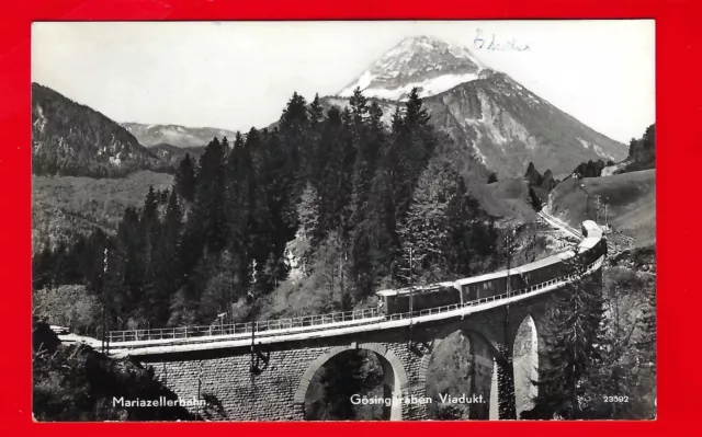 Mariazellerbahn Eisenbahn Zug Niederösterreich Steiermark Fotokarte