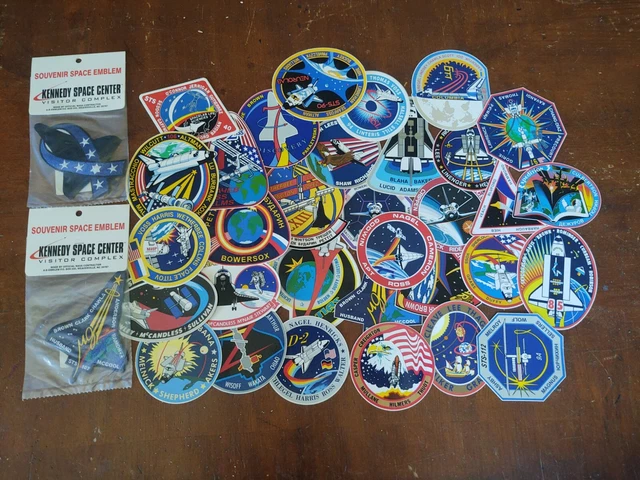 Nasa Sticker Lot Patches New Shuttle Space Station Sts Astronaut Ship Eagle