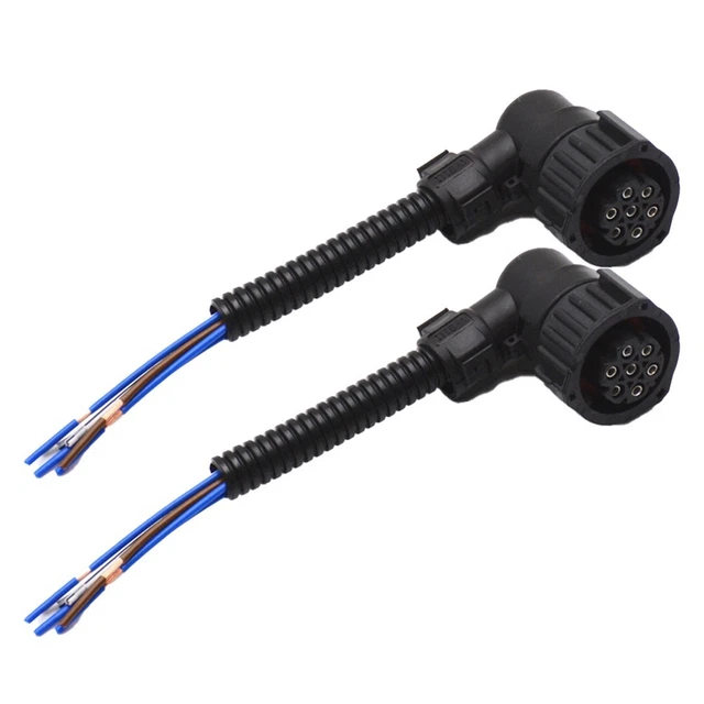 Creat Idea Connecteur Feu Arrière 6 Broches 20cm - Compatible Peugeot 206 207 307 308