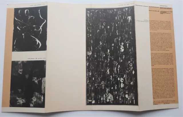 Yolande FIÈVRE 7 cartons d'invitation ou fascicules d'exposition 1958-1974 art