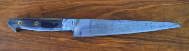 altes großes japanisches Yanagiba Hocho Messer Kochmesser Japan 220/347 mm