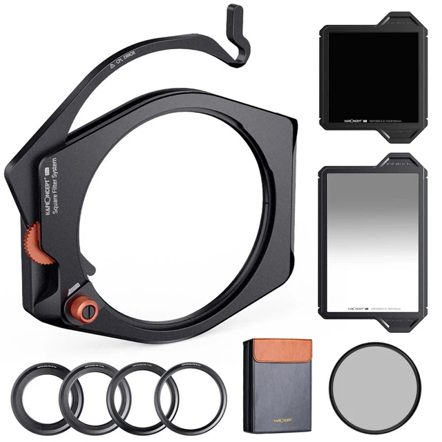 K&F Concept Pro Nanox Square Filtre Système CPL / ND1000 / Soft GND8 SKU1808