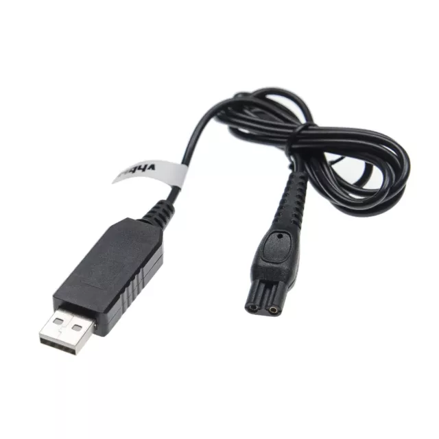 Câble de charge USB pour Philips série RQ1160/21 RQ1160/17 RQ1160/16 rasoir 2