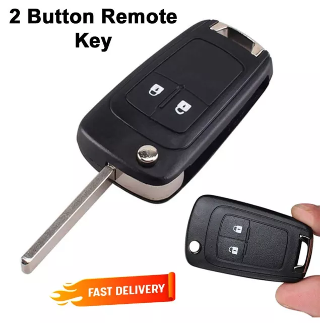 2 Button Remote Key Fob Shell Case For Vauxhall Astra Corsa Insignia Adam Zafira