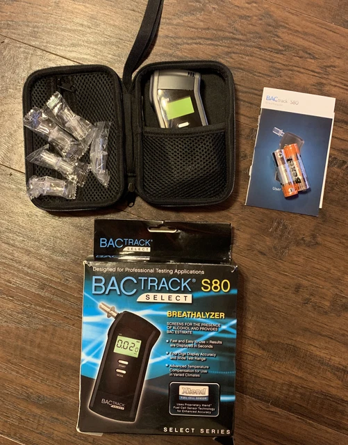 Probador de alcohol digital Backtrack SELECT S80 Select - caja abierta