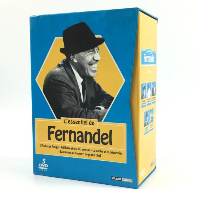 Coffret 5 DVD Fernandel - L'essentiel / Le Grand Chef, La Vache et le Prisonnier