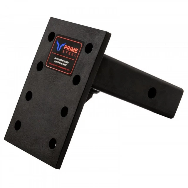 4 Position Pintle Hitch Hook Trailer Ball Mount (10K Capacity) - Pintle Mount L