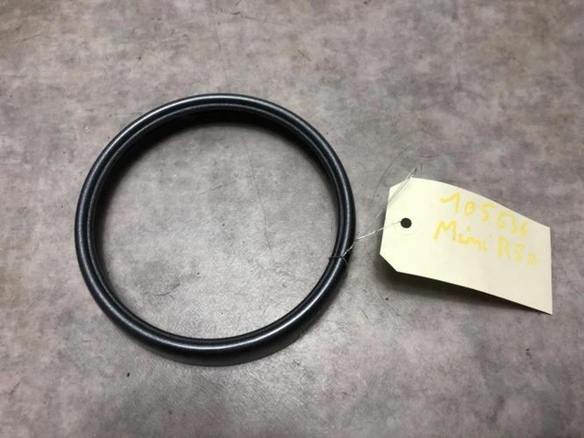 Anelli Cornice Fari Mini Cooper 2007-2014 Nero Lucido - Kit 2 Pezzi Sinistro E Destro