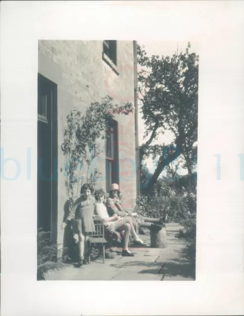 1930 Coscombe Farm House Joyce, Edna, Ede garde Gloucestershire 4x3" Orig Photo