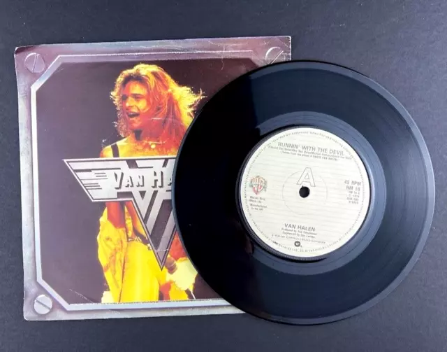 Van Halen • Runnin' with the Devil • 7" 45-RPM Single Record UK PRESS NM M-