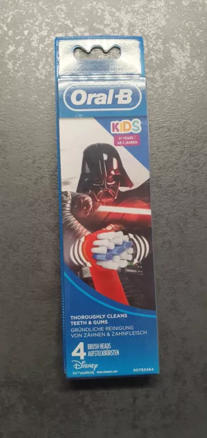 ORAL-B -  4  Brossettes de rechange Star Wars - Pour brosse a dents éléc.