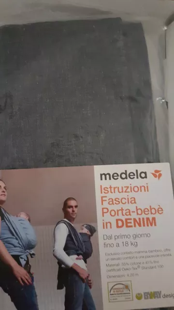 Medela fascia porta hotsell bebè stella turchese