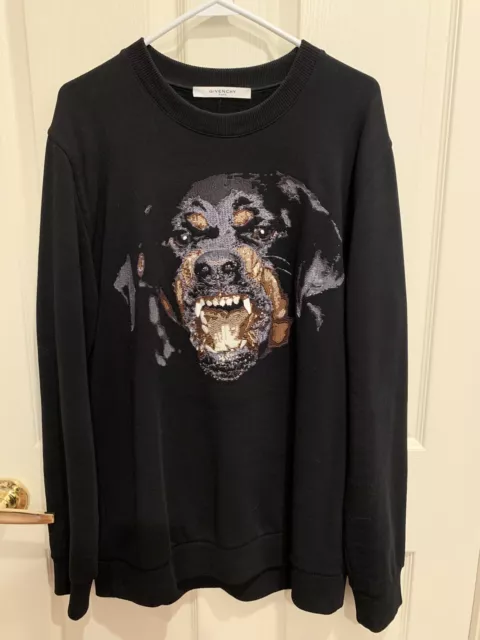 Givenchy Rottweiler Sweatshirt, Size M (fits like L), Preowned