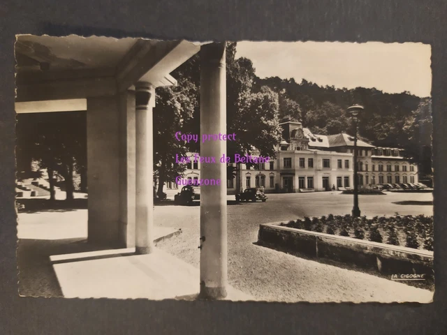 BAGNOLES DE L'ORNE ETABLISSEMENT THERMAL voitures anciennes carte postale