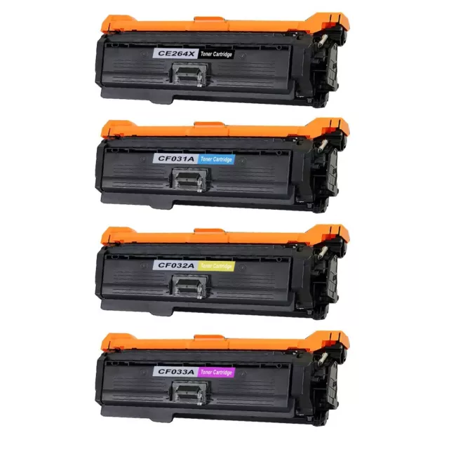 4 Toner Cartridge Cartridges For HP Colour LaserJet Enterprise CM4540f CE264X