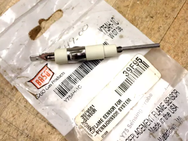 Lennox 39F95 FLAME SENSOR FLAME SENSOR FOR PENNJOHNSON SYSTEM #D379