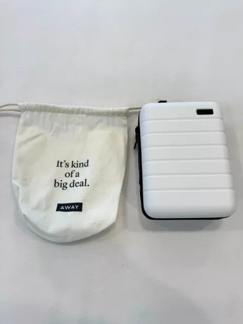 Away The Mini Travel Suitcase Toiletry Case (White)