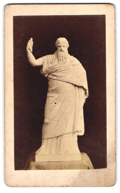 Photography of unknown photographer and place, statue of Bacchus