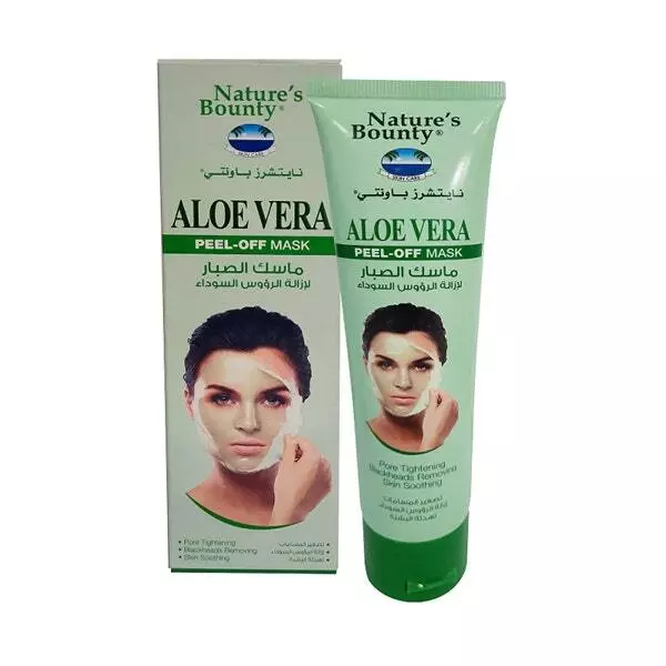 Natures Bounty Venos Peel-Off Mask Aloe Vera  100 Ml Moisturizer for Women .