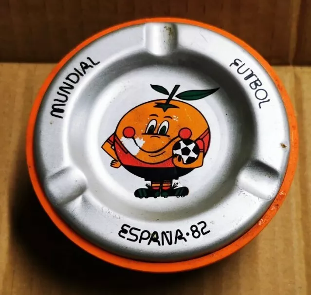 Cendrier NARANJITO MUNDIAL FOOTBALL ESPANA 82 - Comercial 82 SA - vintage