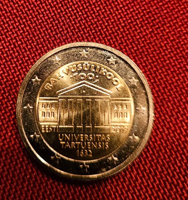 2 Euro Estland 2019 "100 Jahre Nationaluniversität Tartu"