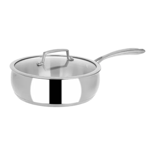 Sitram Sauteuse 24 Cm Avec Couvercle Et Poignet  Tout Feu dont induction  Neuf