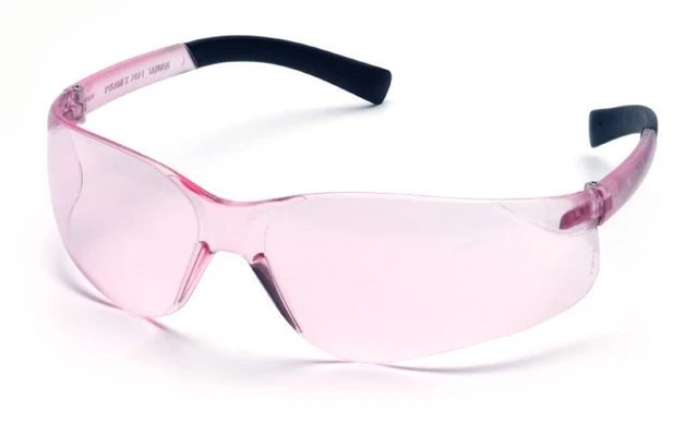 Pyramex Mini Ztek Safety Glasses with Pink Lens ANSI Z87