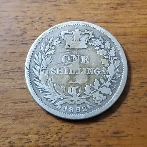 Great Britain 1852 British One Shilling GB0220