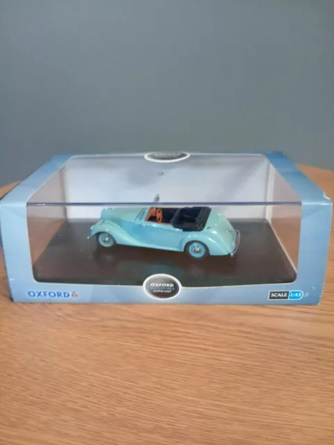 Immaculate Oxford Die-cast ASH003 Armstrong Siddeley Hurricane Open. Mint Boxed.