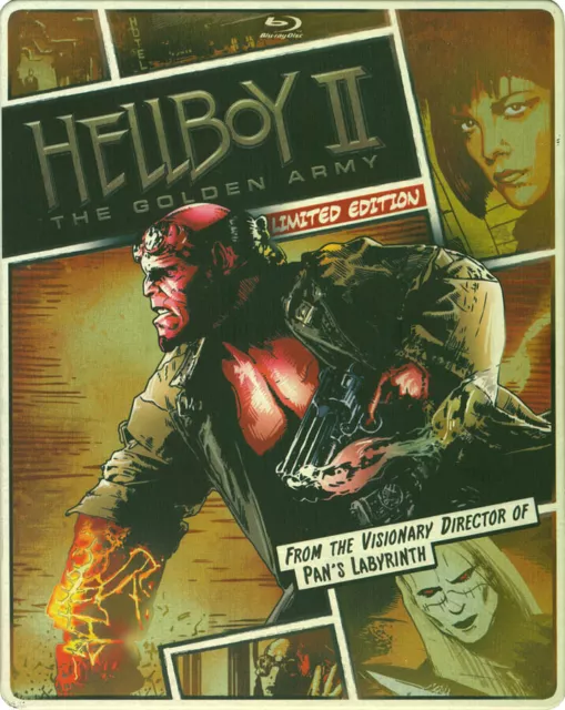 Hellboy II - The Doré Armée (Steelbook) (Blu- Neuf Bleu