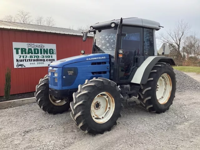 2007 Farmtrac 7115DTC 4x4 115hp Farm Tractor w/ Cab CHEAP!!!