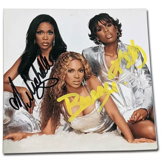 Folleto CD de sobreviviente firmado por Destiny's Child con certificado autografiado por Beyonce Knowles