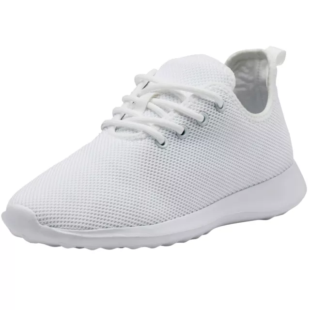 AlpineSwiss Mens Knit Fashion Sneakers Lightweight Athletic Walking Tennis Shoes