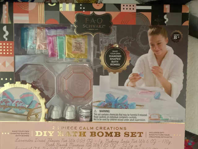 Bath Bomb Kit - Make Your Own Bath Bombs Set - DIY Bath Bomb
