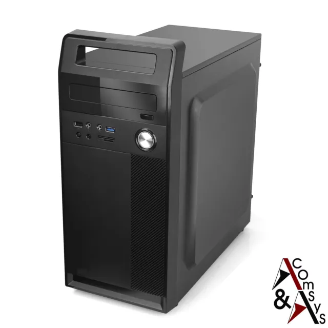 Midi Tower PC Carcasa Torre Mediana Funda Micro ATX Mini-Itx USB 3.0 # N